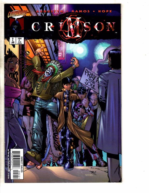 Lot Of 11 Crimson Image Comic Books # 1 (2) 2 (2) 3 4 5 6 7 (3)  Wildstorm J260