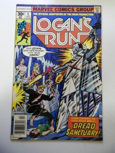 Logan's Run #4 (1977) VG+ Condition tape residue on fc