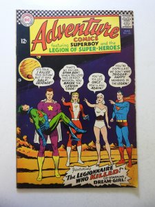 Adventure Comics #342 (1966) VG Condition moisture stains