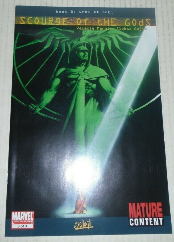 Scourge Of The Gods # 3 2009 Marvel Soliel