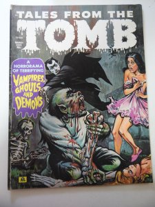 Tales from the Tomb Vol 4 #2 (1972) VG+ Condition small moisture stains fc