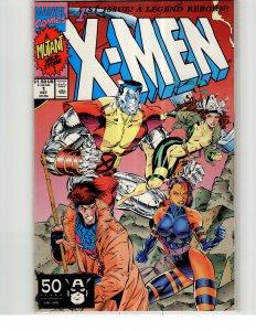X-Men #1 Colossus and Gambit Cover (1991) X-Men [Key Issue]