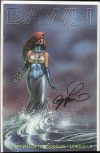 Dawn: The Return of The Goddess #4 Variant Cover (2000) Dawn