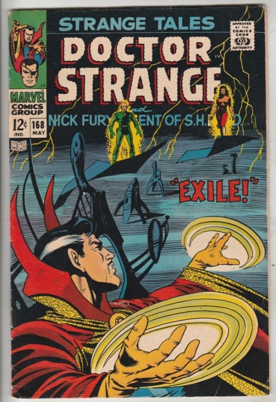 Strange Tales #168 (May-88) VF+ High-Grade Nick Fury, Dr. Strange