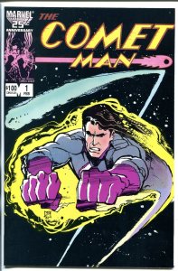 COMET MAN #1 1987-DOUBLE SIGNED-2 OF 10-BILLY MUMY-MIGUEL FERRER-vf/nm