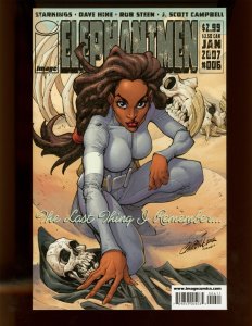 (2007) Elephantmen #6 - J. SCOTT CAMPBELL COVER! (9.0/9.2)