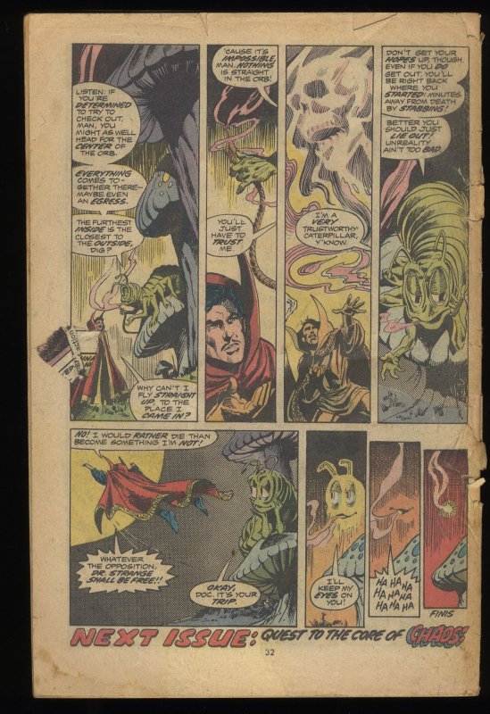 Doctor Strange #1 CV 0.1 Coverless Complete