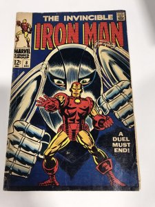 Invincible Iron Man 8 VG Very Good 4.0 Marvel Comics 