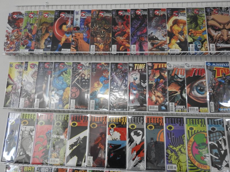 Huge Lot of 130+ Comics W/ Batman, Transformers, Thundercats! Avg. VF+ Condition