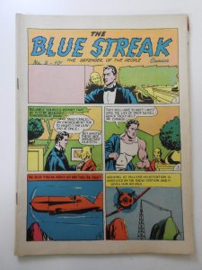 Holyoke One Shot #8 (1944) The Blue Streak VG/FN Condition!