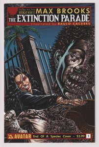 Avatar Press! The Extinction Parade! Issue #1! End Of A Species Cover!