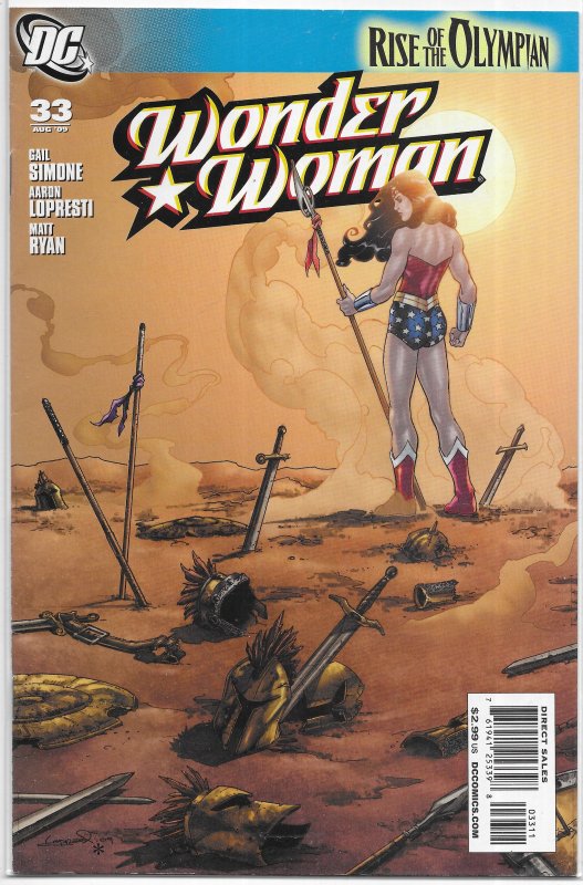 Wonder Woman (vol. 3, 2006) # 33 VG/FN (Rise of the Olympian 6) Simone/Lopresti