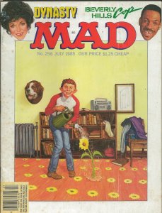 ORIGINAL Vintage July 1985 Mad Magazine #256 Dynasty Beverly Hills Cop