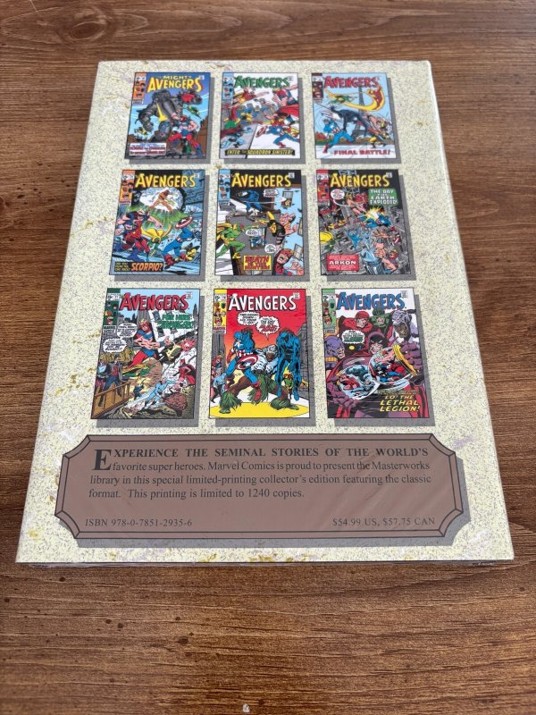 Marvel Masterworks Vol # 109 Avengers 69-79 Book Limited 1240 Sealed Copy 2 J413