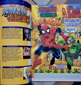 Marvel Team-Up #1-3 (1997) Spider-Man, Generation-X, Hercules, Sandman VF 8.0