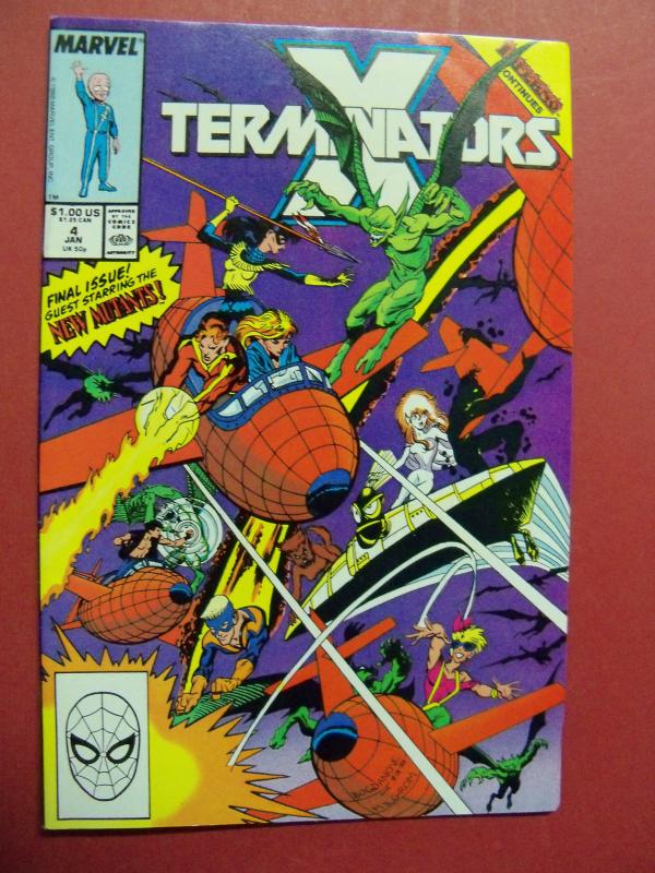 X-TERMINATORS  #4 (9.0 to 9.2 or better)  MARVEL COMICS