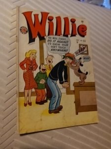 Willie #23 timely comics 1950 Marvel golden age teen humor good girl art precode