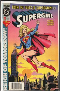 Supergirl #1 Newsstand Edition (1994) Supergirl