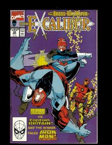 Lot of 12 Excalibur Marvel Comic Books #13 14 15 16 17 18 19 20 21 22 23 24 J404