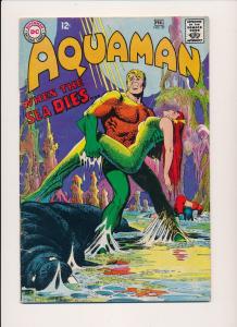 DC Comics AQUAMAN #37, 1968 When the Sea Dies... (HX662) ~ VG/FN