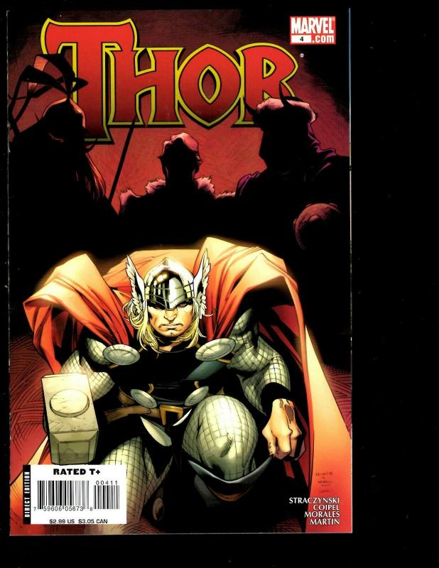 Lot of 10 Thor Marvel Comic Books 1 2 3 4 5 6 7 8 9 10 11 12 Spider-Man SM11