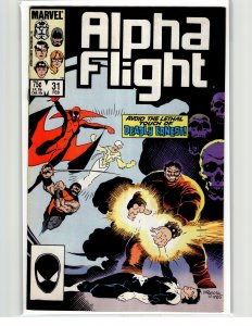 Alpha Flight #31 (1986) Alpha Flight
