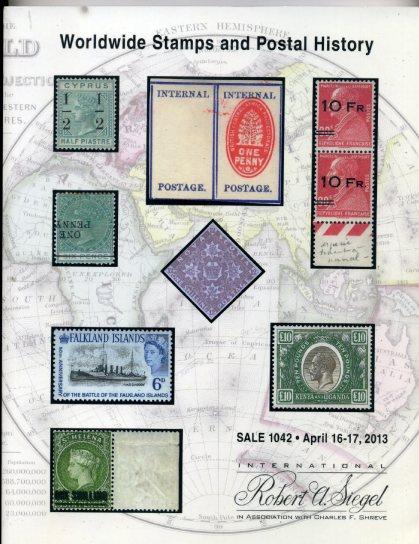 Siegel Worldwide Stamps and Postal History