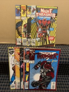 NIGHT THRASHER Comics, Modern Age, Marvel #1 to 6 + Mini Series 1 to 4 (C931)