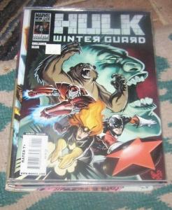 Hulk - winter guard #1  2010 marvel one shot  russia darkstar