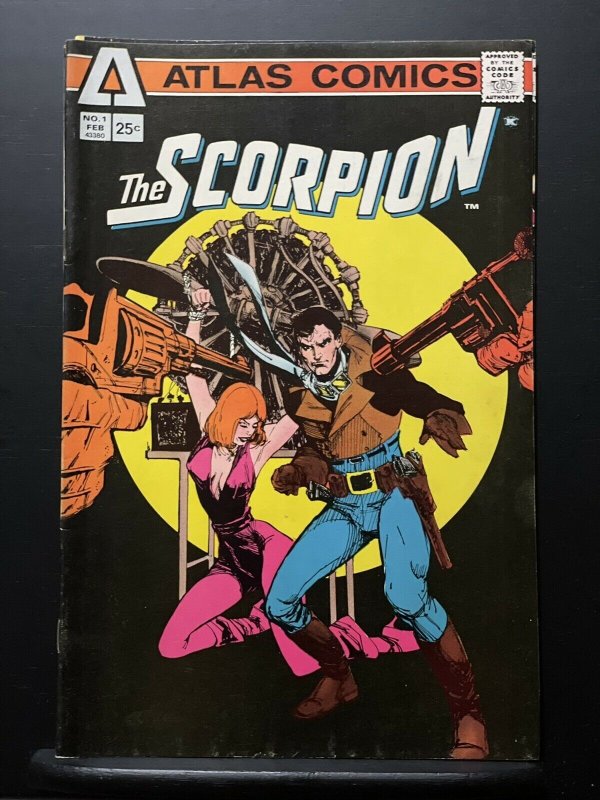 The Scorpion #1 (1975 Atlas Comics) Howard Chaykin