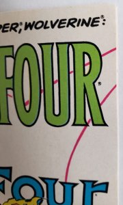 Fantastic Four #374 FF vs. FF Secret Defenders App. 1993 Very Fine