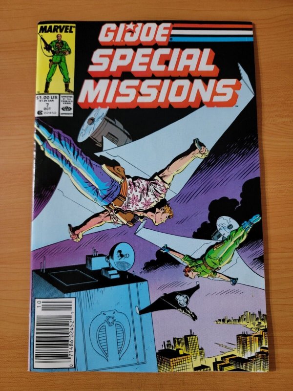 G.I. Joe Special Missions #7 Newsstand Variant ~ VF - NEAR MINT NM ~ 1987 Marvel