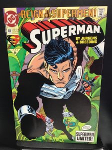 Superman #81 (1993)vf