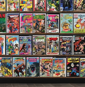 Huge Lot 130+ Comics with Superboy, Classics Illustrated Junior, Batman & More!