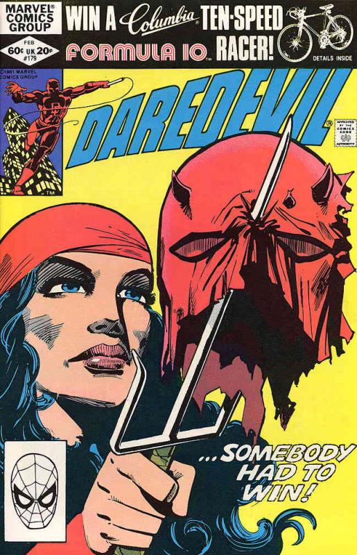 Daredevil #179 FN ; Marvel | February 1982 Frank Miller Elektra