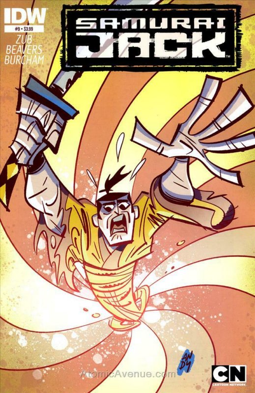 Samurai Jack #9 VF/NM; IDW | save on shipping - details inside