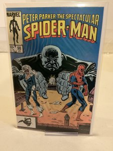 Spectacular Spider-Man #98  1985  VF  1st Appearance of the Spot!