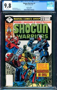 Shogun Warriors #2 Marvel 1979 CGC 9.8 Rare Multi Pack Edition 1 of 2 in Census 