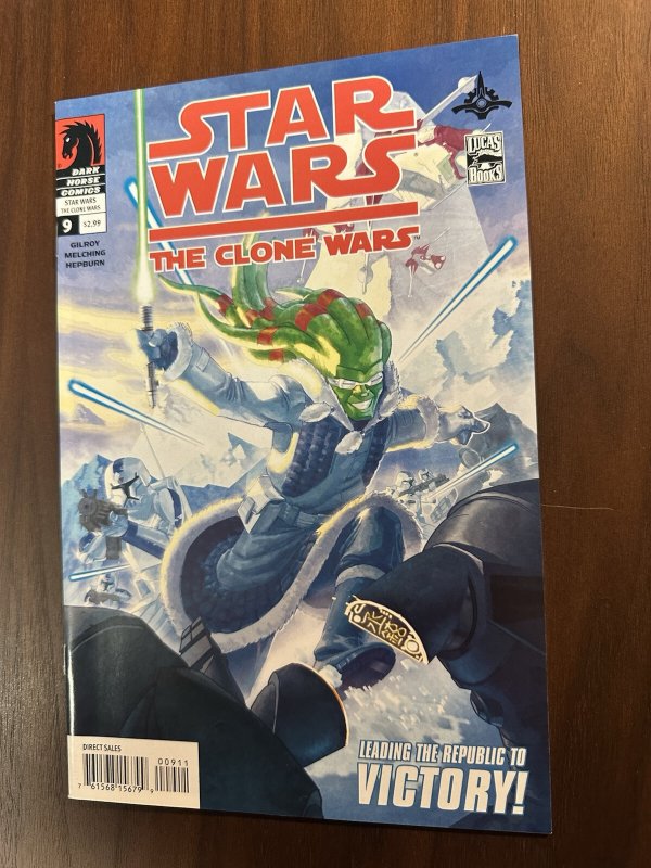 Star Wars The Clone Wars #9 VF+ (Dark Horse 2009)
