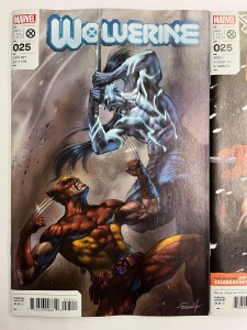WOLVERINE #25 CVR A + 1:25 PARRILLO NM SET Marvel 2022 IN-HAND PROSHIPPER