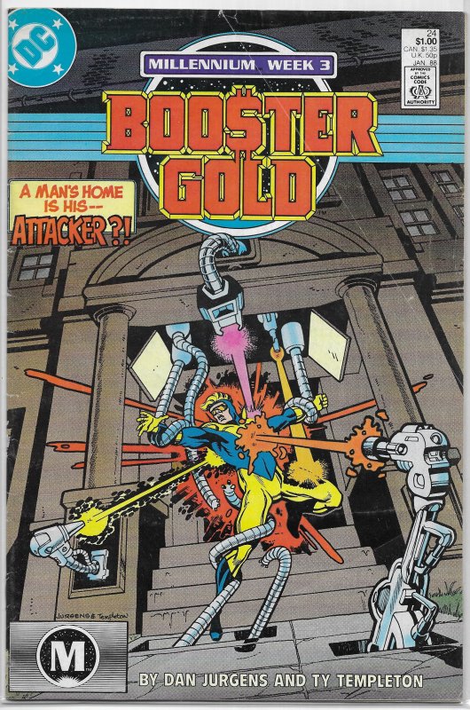 Booster Gold (vol. 1, 1986) #24 GD (Millennium) Manhunters