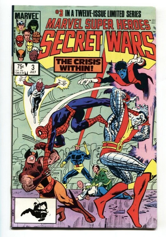 MARVEL SUPER HEROES SECRET WARS #3 First Volana + Titania comic book