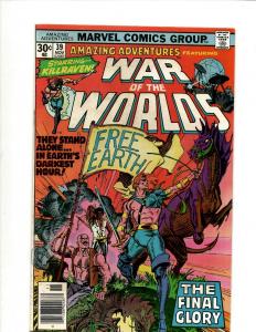 Lot Of 5 Comic Books War of the Worlds 20 36 37 38 39 JF17