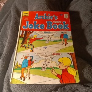 Archie's Joke Book #134 Silver Age 1969 Mlj Comics Magazine Good Girl Art Teen