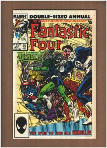 Fantastic Four Annual #19 Marvel Comics 1985 AVENGERS APP. John Byrne VF+ 8.5