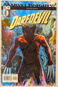 Daredevil #54 VF/NM 9.0 Echo Origin Signed by David Mack Wolverine Disney+