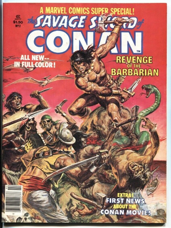 Marvel Comics Super Special #2 1977 Conan - Robert E. Howard