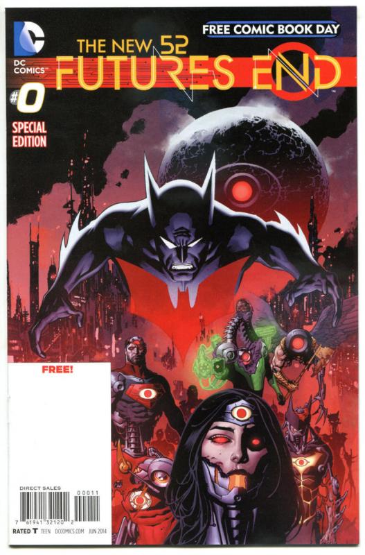 FUTURES END #0, NM, New 52, Wonder Woman, FCBD, 2014, more Promo/items in store