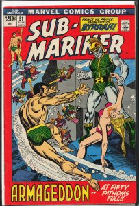 Sub-Mariner #51 (1972) Namor the Sub-Mariner