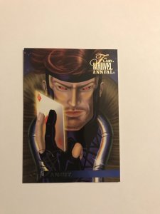 GAMBIT #4 card : Marvel Annual 1995 Flair; NM/M;  X-men, base